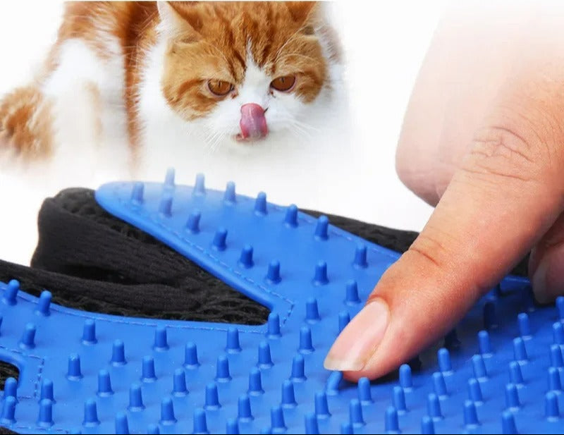 Gant brosse en silicone