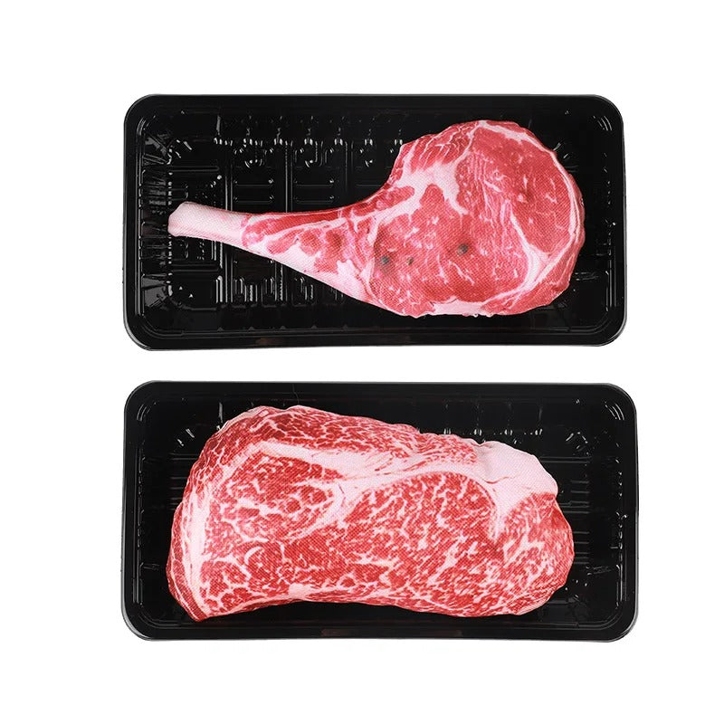 Jouet sonore en forme de steak