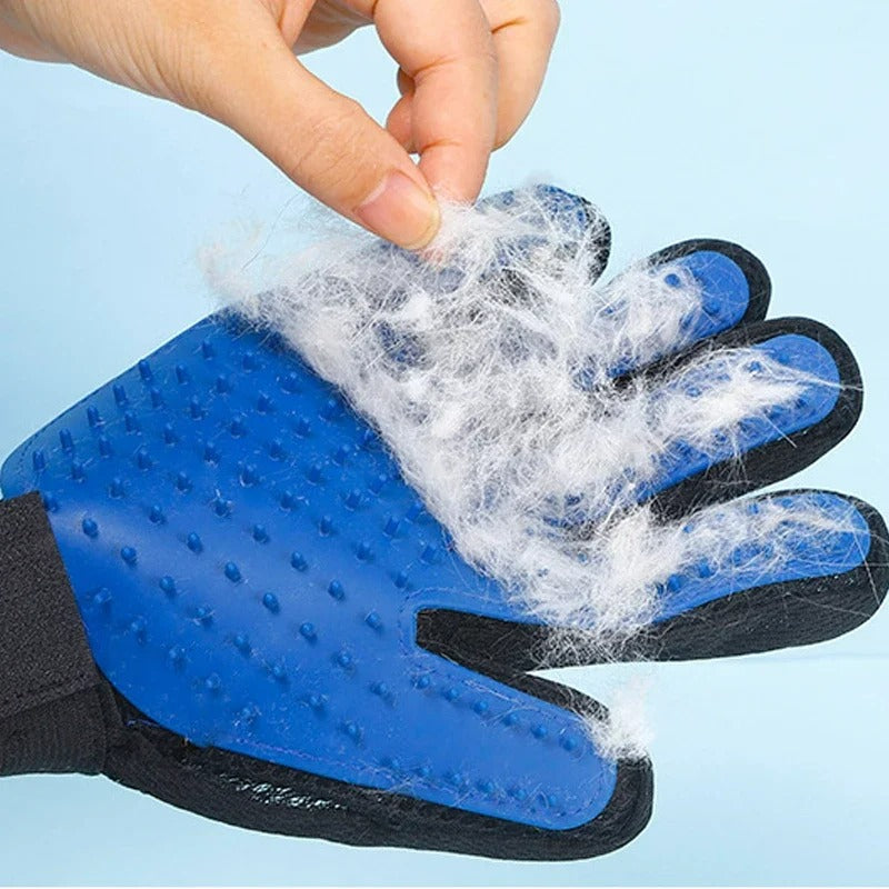 Gant brosse en silicone
